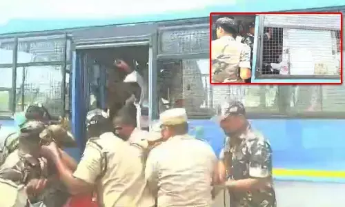Guntur: తాడేపల్లి గుండిమేడ ఇసుక రీచ్‌లో ఉద్రిక్తత.. జనసైనికుల అరెస్ట్