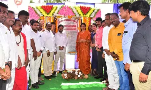 రూ.10 కోట్ల అభివృద్ధి పనులకు శంకుస్థాపన చేసిన మంత్రి సబితా ఇంద్రారెడ్డి..