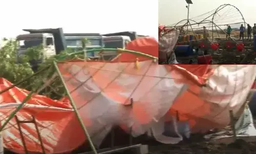 Amaravathi: R5 జోన్‌లో ప్రమాదం.. 17 మందికి గాయాలు