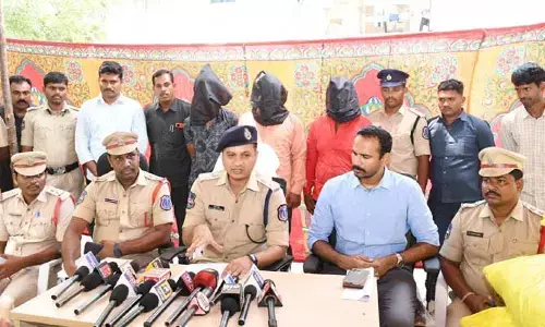 గంజాయి తరలింపు ముఠా అరెస్ట్..