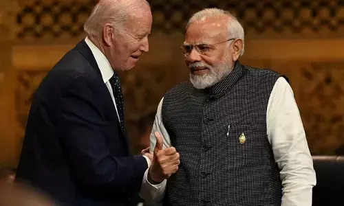 భారత ప్రధాని మోడీని ఆటో గ్రాఫ్ అడిగిన అమెరికా అధ్యక్షుడు బైడెన్