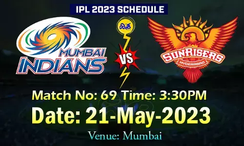 నేడు ముంబై vs హైదరాబాద్ మ్యాచ్.. గెలిస్తే ప్లే ఆఫ్‌లో Mumbai Indians