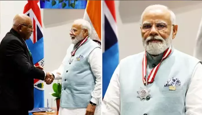 భారత ప్రధానికి మరో అరుదైన గౌరవం భారత ప్రధానికి మరో అరుదైన గౌరవం