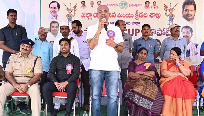 క్రీడల ద్వారా క్రమశిక్షణ అలవడుతుంది: ఎమ్మెల్యే ఎస్. రాజేందర్ రెడ్డి క్రీడల ద్వారా క్రమశిక్షణ అలవడుతుంది: ఎమ్మెల్యే ఎస్. రాజేందర్ రెడ్డి