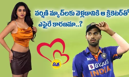 వర్షిణి మ్యాచ్‌లకు వెళ్లడానికి ఆ క్రికెటర్‌తో ఎఫైరే కారణమా..?