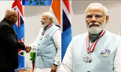 భారత ప్రధానికి మరో అరుదైన గౌరవం