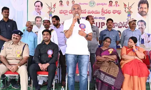 క్రీడల ద్వారా క్రమశిక్షణ అలవడుతుంది: ఎమ్మెల్యే ఎస్. రాజేందర్ రెడ్డి