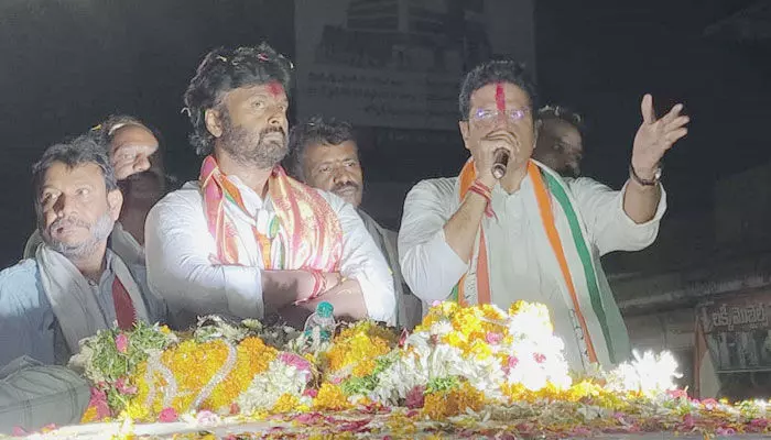 మతతత్వాన్ని కర్ణాటక ప్రజలు తిరస్కరించారు: శ్రీధర్ బాబు మతతత్వాన్ని కర్ణాటక ప్రజలు తిరస్కరించారు: శ్రీధర్ బాబు