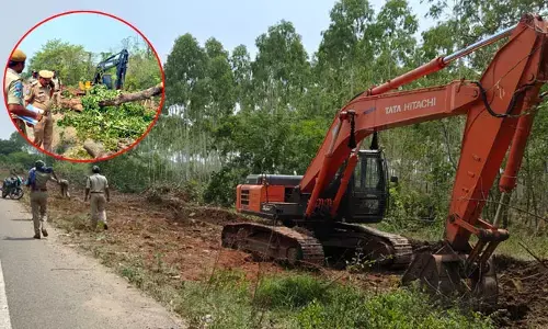 ఫారెస్ట్ VS రెవెన్యూ.. విస్తరణ పనులతో వార్