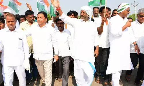 పునః ప్రారంభమైన  భట్టి  పీపుల్స్ మార్చ్ పాదయాత్ర..