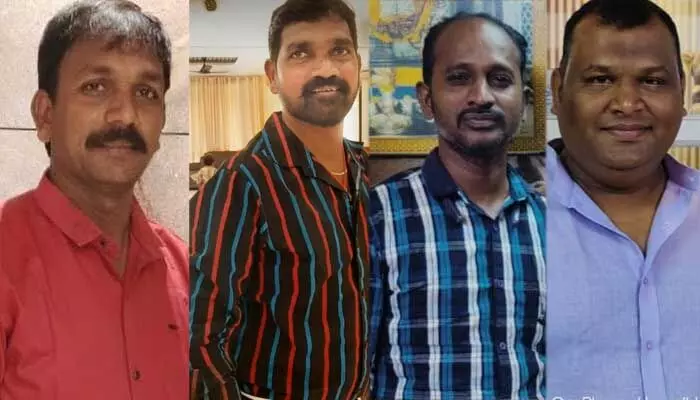 ఘోర రోడ్డు ప్రమాదం.. నలుగురు అన్నదమ్ముల దుర్మరణం ఘోర రోడ్డు ప్రమాదం.. నలుగురు అన్నదమ్ముల దుర్మరణం