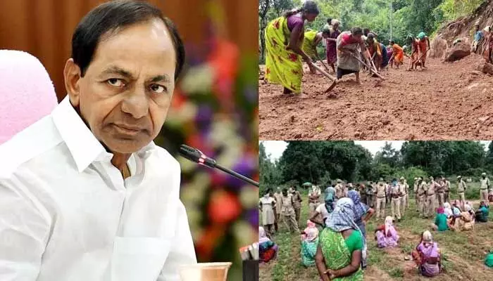 వారికి పట్టాల్లేవు.. పోడు భూముల విషయంలో తెలంగాణ సర్కార్ సంచలన నిర్ణయం! వారికి పట్టాల్లేవు.. పోడు భూముల విషయంలో తెలంగాణ సర్కార్ సంచలన నిర్ణయం!