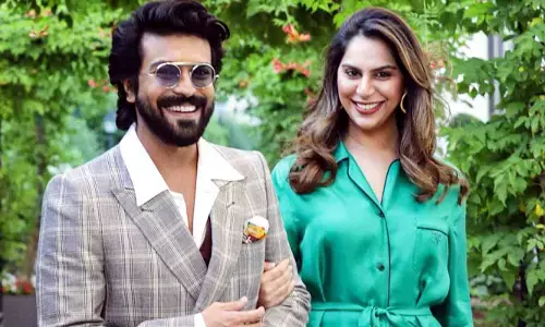 కూతురికి ఆహీరోయిన్ పేరు కన్ఫామ్ చేసిన రామ్ చరణ్.. ఆమెపై ఉన్న పిచ్చిప్రేమతోనేనా?