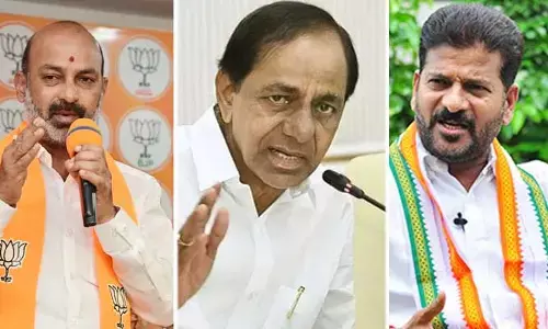 పోటాపోటీ వేడుకలు.. ఎన్నికల వేళ మూడు పార్టీల మధ్య పోటీ!