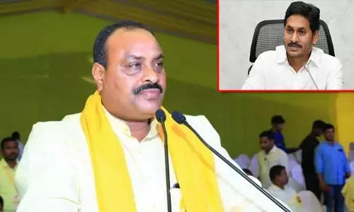 Mahanadu2023: అవి ఎవరివో చెప్పలగలవా.. సీఎం జగన్‌కు అచ్చెన్నాయుడు సవాల్