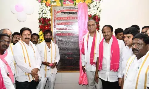 గత పాలకులు పాలమూరుకు మిగిల్చింది కరువు కాటకాలే: మంత్రి హరీష్ రావు