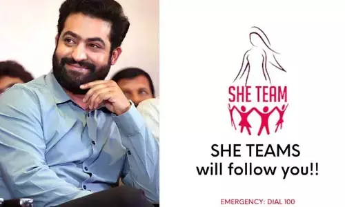 తెలంగాణ షీ టీమ్‌లోకి జూనియర్ ఎన్టీఆర్.. ఫాలో కావాలంటున్న పోలీసులు!