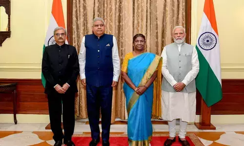 సీవీసీ‌గా ప్రవీణ్ శ్రీవాస్తవ ప్రమాణ స్వీకారం.. పాల్గొన్న ప్రధాని మోడీ