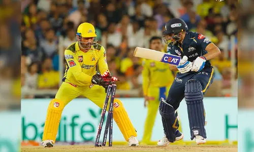 IPL 2023 Final: ధోని సూపర్‌ స్టంపింగ్‌.. డేంజరస్ గిల్ ఔట్..