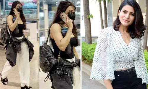 Samantha : సమంత ధరించిన చెప్పుల ఖరీదేంతో తెలిస్తే నోరెళ్లబెట్టాల్సిందే..