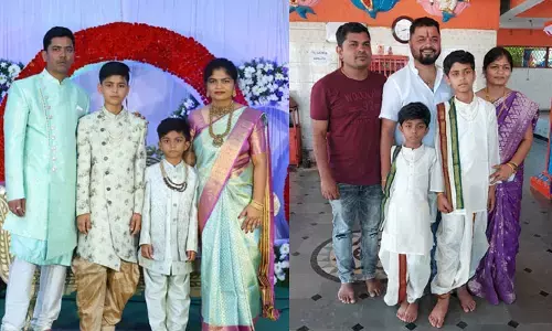 పుట్టు పంచల కొరకు అమెరికా నుండి పుల్కల్‌కు ప్రయాణం