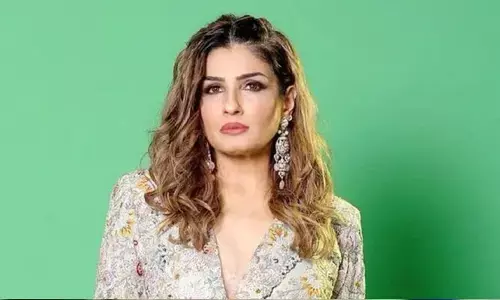 శారీలో సెక్సీ డ్యాన్స్.. కండిషన్స్ పెట్టక తప్పలేదన్న :Raveena