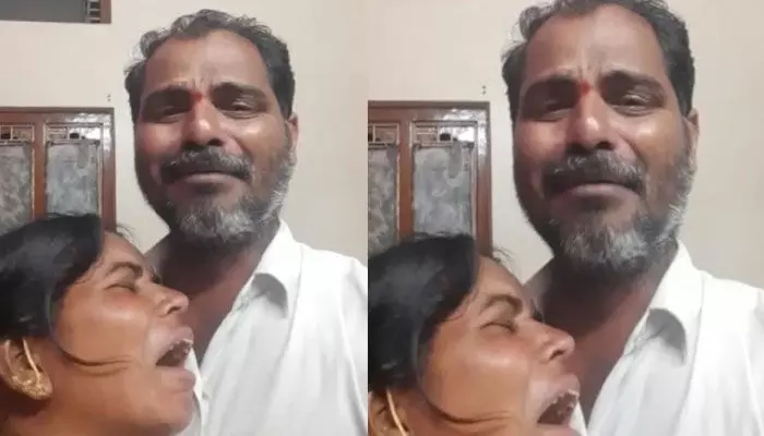 బ్రేకింగ్ న్యూస్ .. నాగర్ కర్నూలు జిల్లాలో సెల్ఫీ సూసైడ్ అటెంప్ట్ వీడియో కలకలం బ్రేకింగ్ న్యూస్ .. నాగర్ కర్నూలు జిల్లాలో సెల్ఫీ సూసైడ్ అటెంప్ట్ వీడియో కలకలం