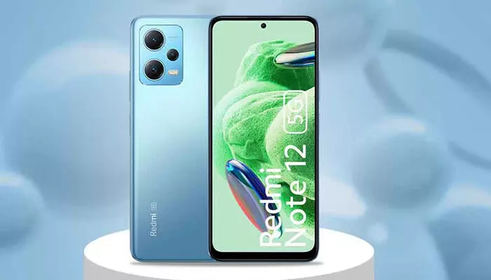 సూపర్ ఆఫర్.. Redmi Note 12 5G స్మార్ట్ ఫోన్పై రూ. 7 వేల తగ్గింపు సూపర్ ఆఫర్.. Redmi Note 12 5G స్మార్ట్ ఫోన్పై రూ. 7 వేల తగ్గింపు