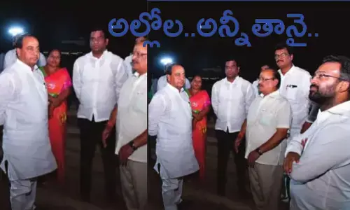 నిర్మల్ జిల్లాలో సీఎం కేసీఆర్ పర్యటన.. అన్నీ తానై చూసుకుంటున్న మంత్రి అల్లోల