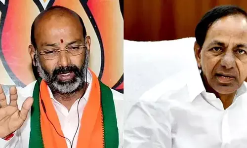 సీఎం కేసీఆర్‌కు తొమ్మిదేళ్ల పాలనపై శ్వేతపత్రం విడుదల చేసే దమ్ముందా: Bandi Sanjay