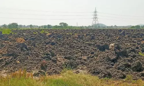 చెరువు శిఖం హాంఫట్..రూ.5కోట్ల భూమిపై బకాసురుడి కన్ను