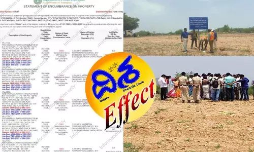 దిశ ఎఫెక్ట్.. ఆ 7 వేల గజాల భూమి రిజిస్ట్రేషన్ రద్దు