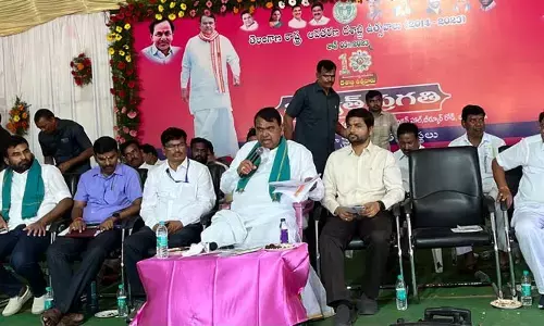 తెలంగాణ వస్తే కరెంటు తీగల మీద బట్టలు ఆరేసుకోవాలన్నారు : స్పీకర్ పోచారం
