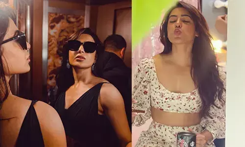 Samantha: ముద్దు పెడుతూ ఫొటోకు ఫోజు ఇచ్చిన సమంత