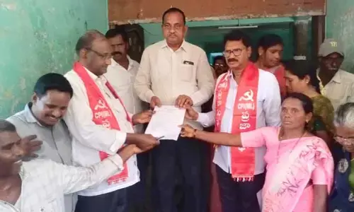 సంబరాలు సరే మా సమస్యల పరిష్కారం ఏమైంది.. సీపీఐఎంఎల్ నాయకులు