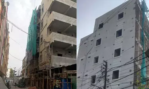 గోషామహల్ సర్కిల్ లో జోరుగా అక్రమ కట్టడాలు..