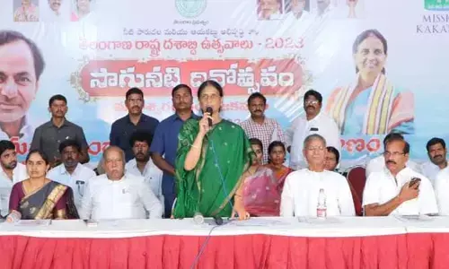 మిషన్ కాకతీయతో చెరువులకు జలకళ: మంత్రి సబితా ఇంద్రారెడ్డి