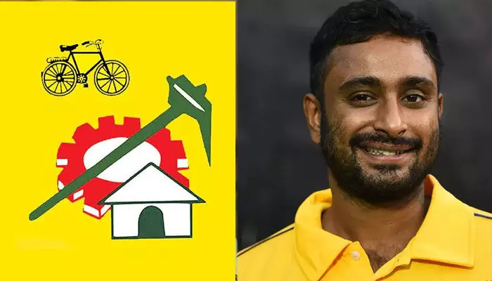 Ambati Rayudu :అంబటి రాయుడుకు టీడీపీ గాలం.. గుంటూరు లోక్సభ స్థానం ఆఫర్? Ambati Rayudu :అంబటి రాయుడుకు టీడీపీ గాలం.. గుంటూరు లోక్సభ స్థానం ఆఫర్?