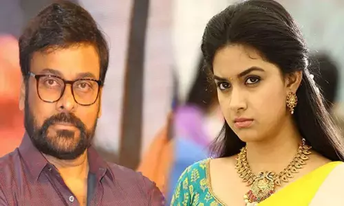 Chiranjeevi | Bhola Shankar :కీర్తి సురేష్ గొంతు పట్టుకున్న చిరంజీవి.. పోస్ట్ వైరల్