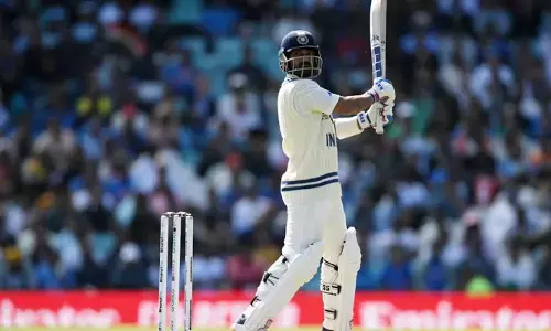 Ajinkya Rahane Hits 50 in WTC Final 2023: అజింక్యా రహానే హాఫ్ సెంచరీ..