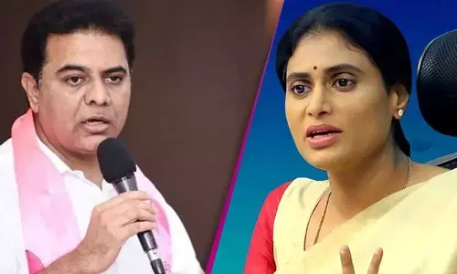 YS Sharmila: ఆ మాట అనడానికి సిగ్గనిపించడం లేదా?.. కేటీఆర్ వ్యాఖ్యలపై షర్మిల ఫైర్