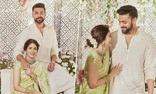 ఎంగే‌జ్‌మెంట్‌లో లావణ్య త్రిపాఠి కట్టిన చీర ఖరీదెంతో తెలిస్తే షాకవ్వాల్సిందే?