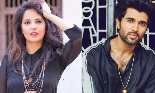 Srikanth Addala సినిమా ఈవెంట్‌లో Viajy తో గొడవలపై మాట్లాడను.. Anasuya
