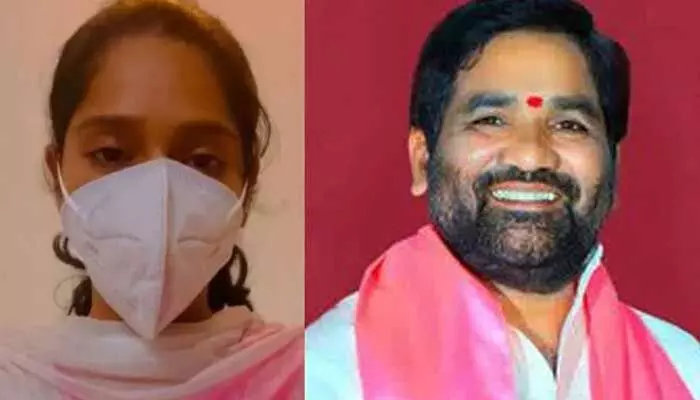 ఎమ్మెల్యే దుర్గం చిన్నయ్యకు మరో షాక్.. సీబీఐకి ఫిర్యాదు చేసిన శేజల్! ఎమ్మెల్యే దుర్గం చిన్నయ్యకు మరో షాక్.. సీబీఐకి ఫిర్యాదు చేసిన శేజల్!