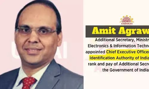 Amit Agrawal Appointed UIDAI CEO : ఆధార్ CEO గా అమిత్ అగర్వాల్