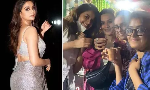 Keerthy Suresh :రోడ్ సైడ్ తాగుతూ హల్ చల్ చేసిన హీరోయిన్ కీర్తి సురేష్.. ఫోటోలు వైరల్..!