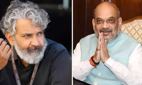 రేపు SS Rajamouli  తో హోం మంత్రి అమిత్ షా భేటీ!