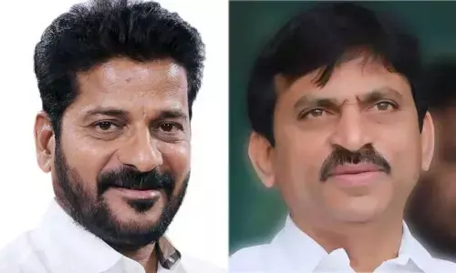 రేవంత్ రెడ్డితో పొంగులేటి భేటీ!