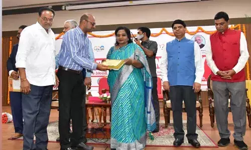 రెడ్ క్రాస్ రక్త కేంద్రానికి ఐఎస్ఓ గుర్తింపు.