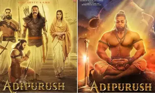 Adipurush : ఆదిపురుష్ సినిమా చూడటానికి వచ్చిన రియల్ హనుమాన్! (వీడియో)